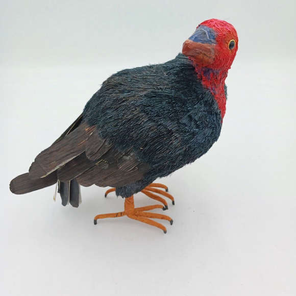 Stuffed 10" Halloween Vulture Plush‎ Buzzard Prop - Picture 1 of 4